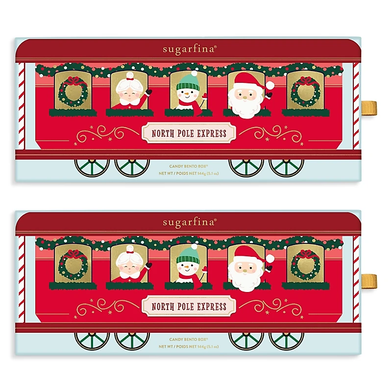 Sugarfina North Pole Express 3 Pc. Bento Box, Set of 2