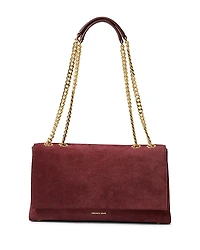 Veronica Beard Suede Wedge Bag