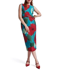 Frances Valentine Audrey Belted Midi Dress