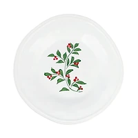 Vietri Aria Holiday Salad Plate