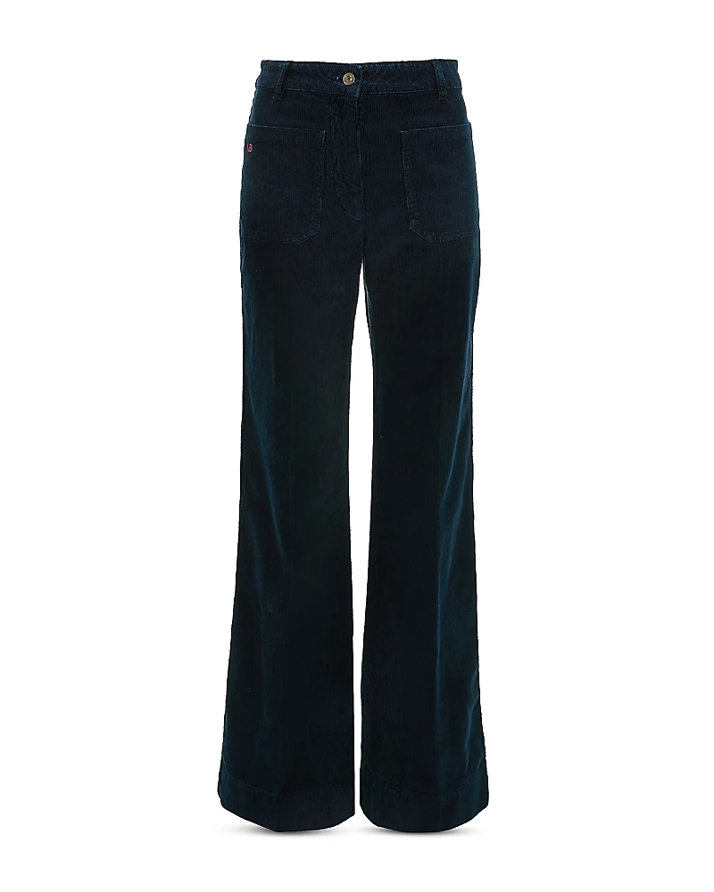 Victoria Beckham Alina High Waist Corduroy Jeans