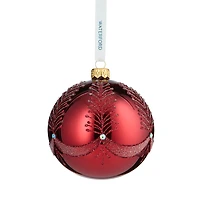 Waterford Holiday Heirlooms Red Bauble Ornament