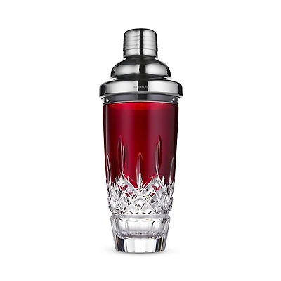 Waterford Lismore Red Cocktail Shaker