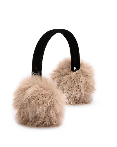 Surell Velvet & Faux Fur Earmuffs