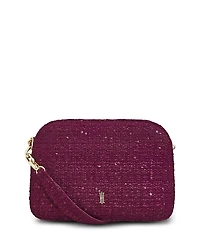 Hobbs London Milan Sequin Woven Tweed Clutch