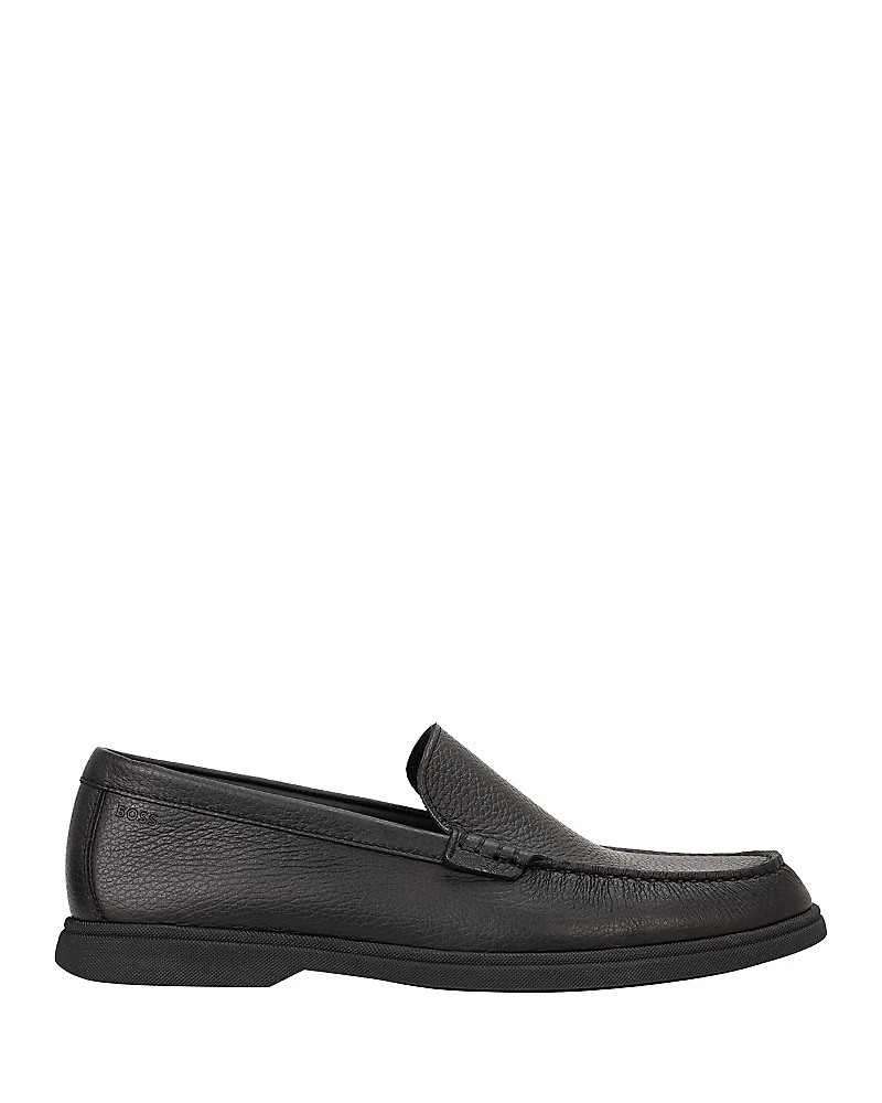 Boss Men's Sienne Slip On Moc Toe Loafers