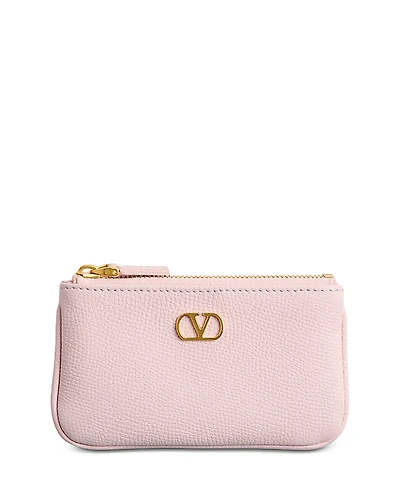 Valentino Garavani Signature VLogo Key Ring Pouch