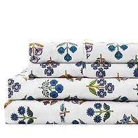 Bedford Lane Sumita Floral Percale Sheet Set