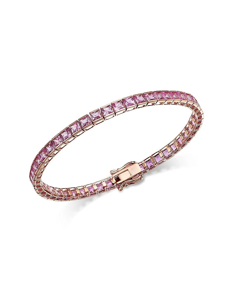 Bloomingdale's Fine Collection Pink Sapphire Bracelet