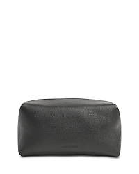 Whistles Ria Leather Zip Pouch