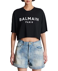 Balmain T-Shirt with Paris Print