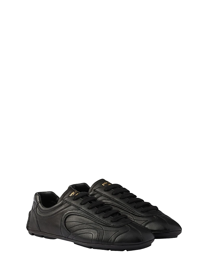 Prada Men's Montecarlo Re-Edition 2005 Antiqued Nappa Leather Sneakers