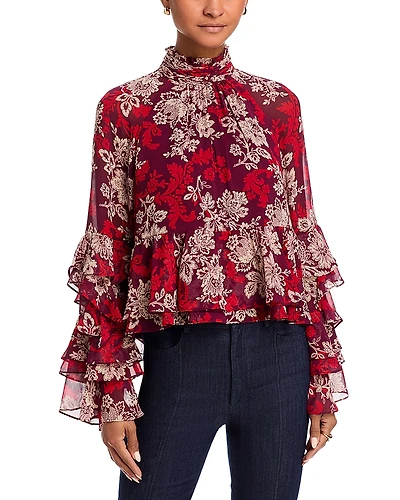 Cinq a Sept Ruffled Top