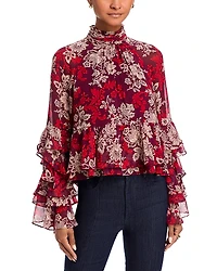 Cinq a Sept Ruffled Top
