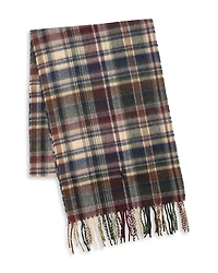 Polo Ralph Lauren Wool Cashmere Blend Plaid Scarf