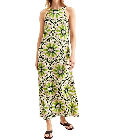 Ro & Zo Sleeveless Print Maxi Dress