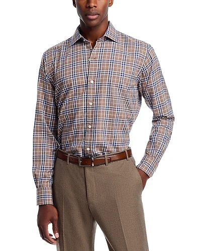 Peter Millar Big Bear Performance Flannel Sport Shirt
