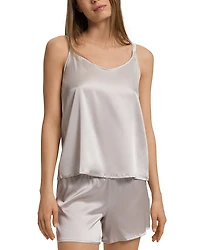 Hanro Spaghetti Strap Camisole Pajama Top