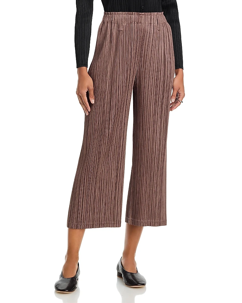 Pleats Please Issey Miyake Pleated Culottes