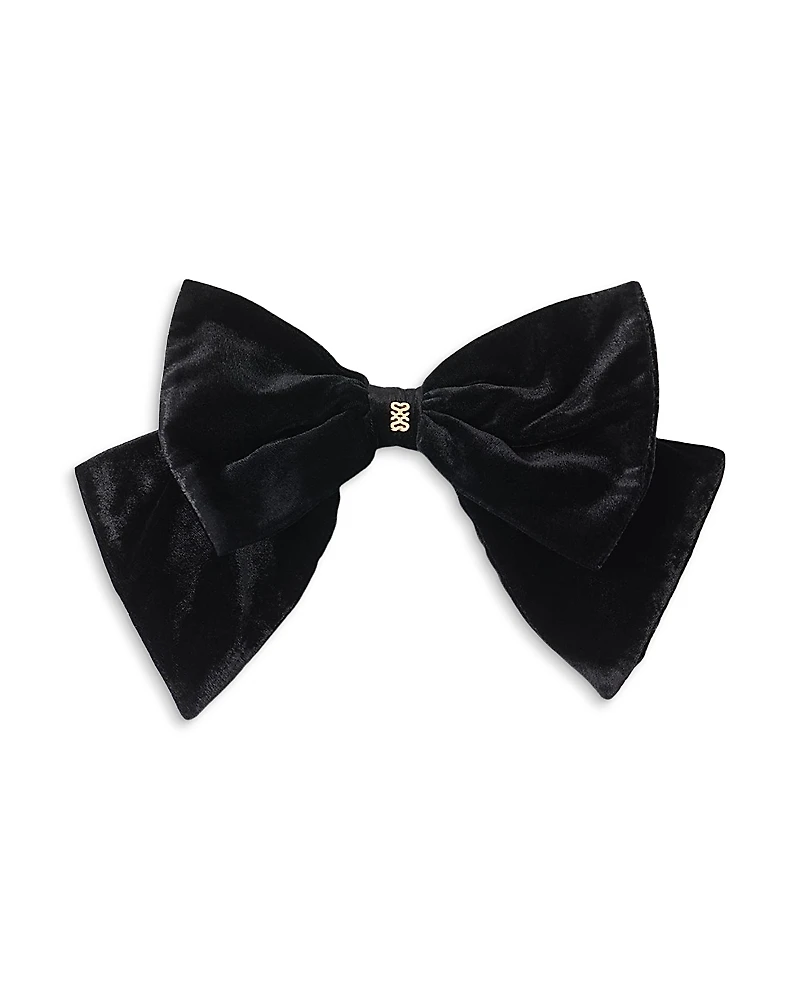 Sandro Velvet Bow Barrette
