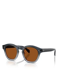 Oliver Peoples Boudreau L. a Square Sunglasses, 48mm