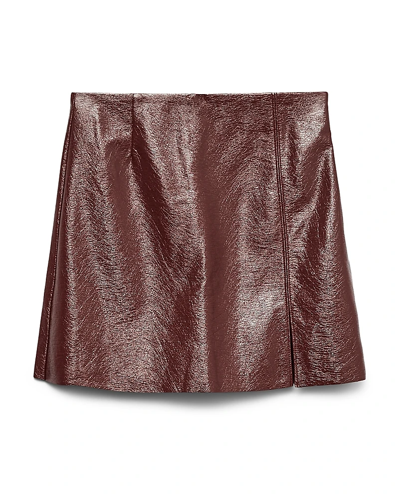 Vero Moda Nelly Faux Leather Skirt