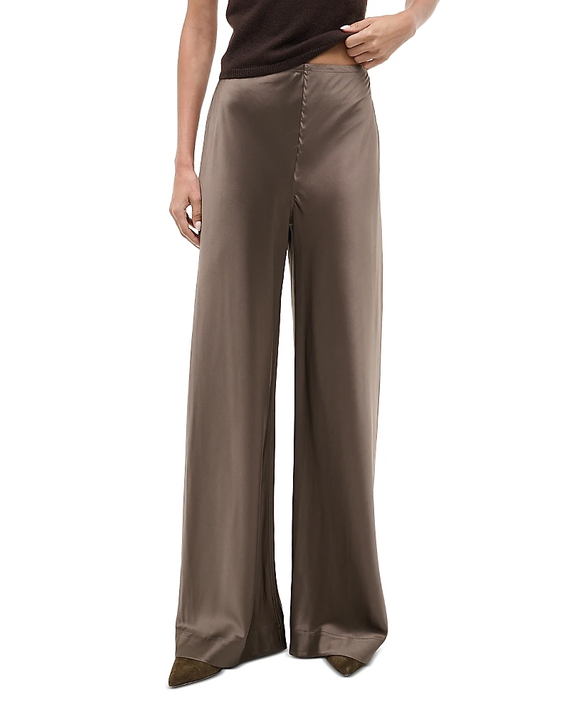 Staud Stroll Silk Blend Pants