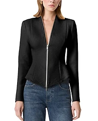 Nocturne Zipper Detailed Blouse