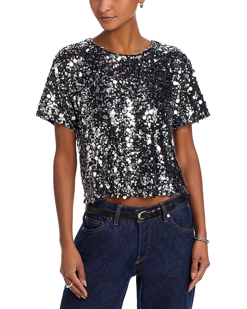 Steve Madden Cressa Embellished Top