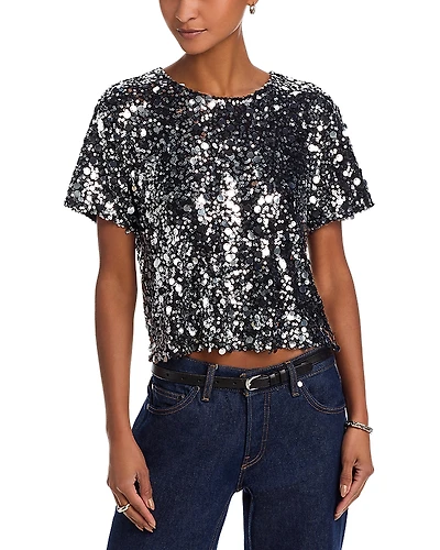 Steve Madden Cressa Embellished Top