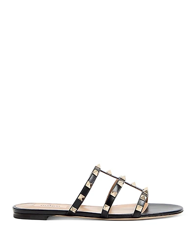 Valentino Garavani Women's Rockstud Slide Sandals