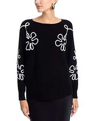 Sioni Soutache Crewneck Sweater