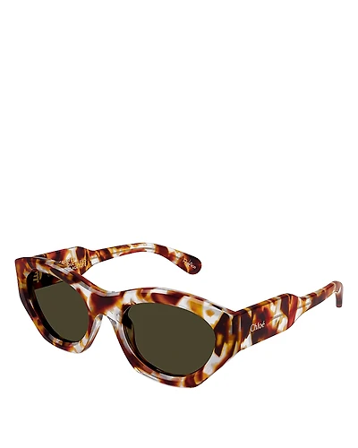 Chloe Cat Eye Sunglasses, 53mm