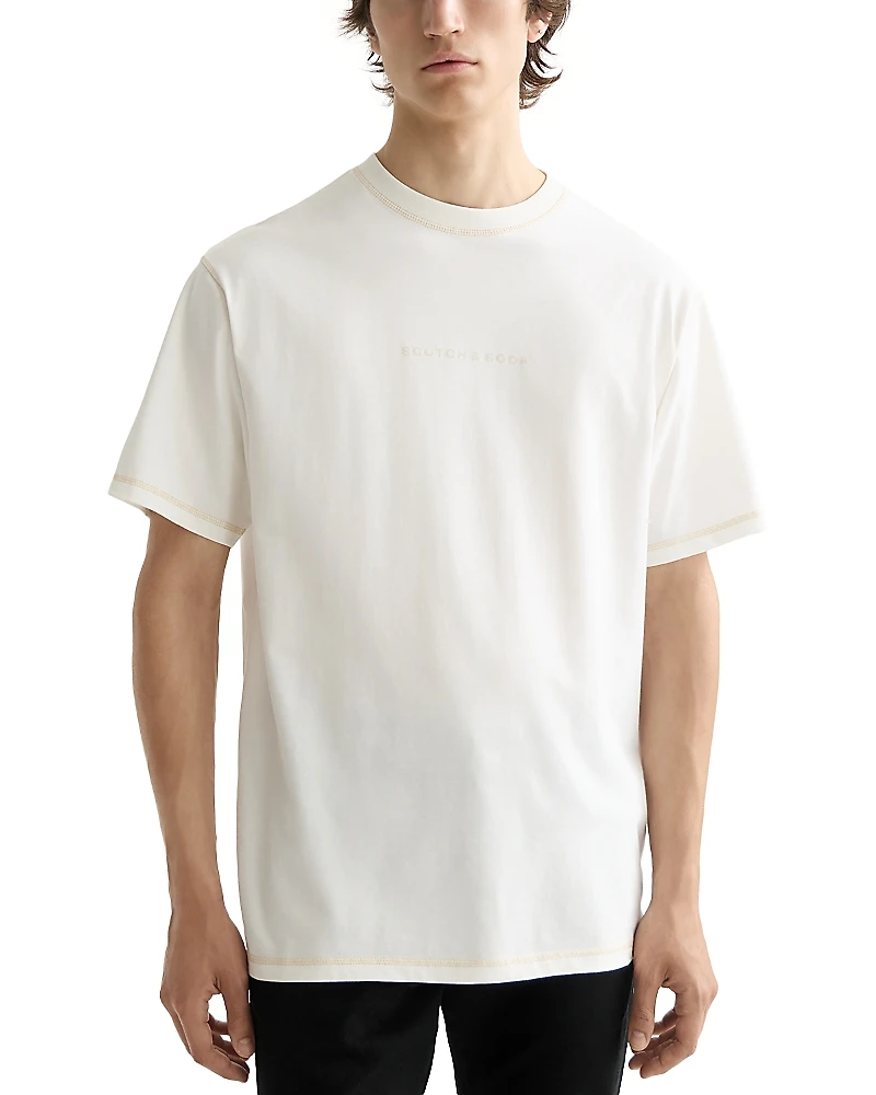 Scotch & Soda Short Sleeve Logo Tee
