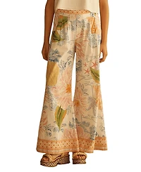 Aur OceA Alcio Pleated Wide Leg Pant