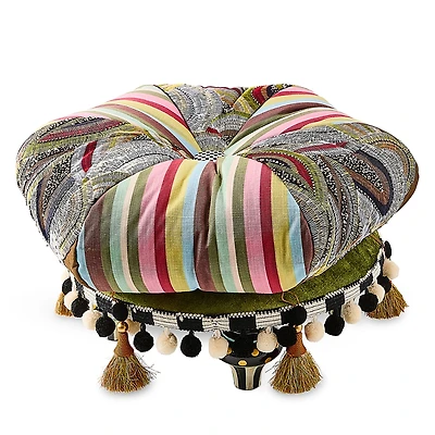 MacKenzie-Childs Birdsong Footstool
