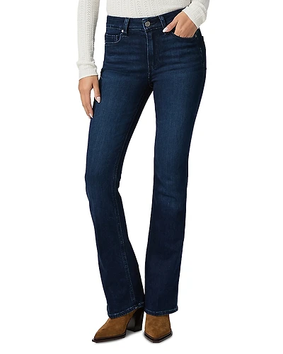 Paige High Rise Manhattan Petite Bootcut Jeans