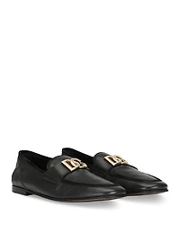 Dolce & Gabbana Men's Calfskin Slipper Loafers