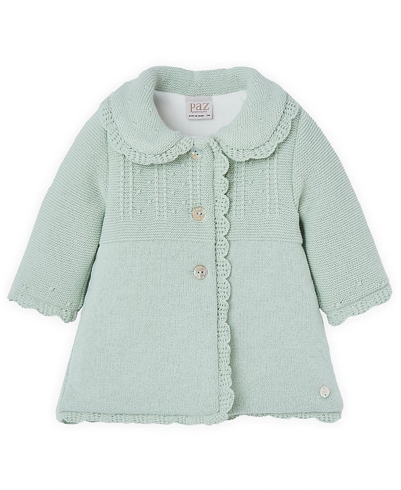 Paz Rodriguez Girls' Newborn Erizos Coat - Baby