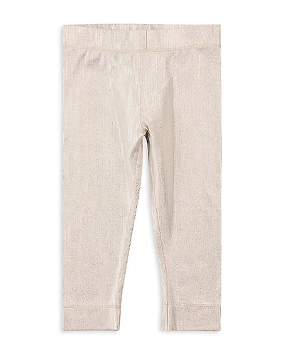 Miles The Label Girls' Metallic Sparkle Leggings - Little Kid, Big Kid