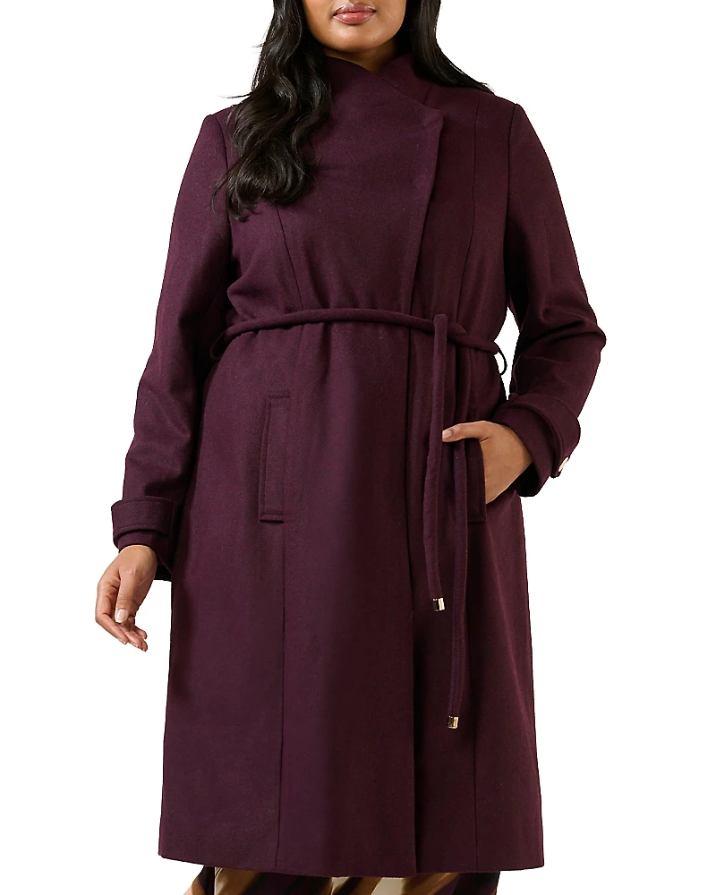 Estelle Plus Reo Wrap Coat
