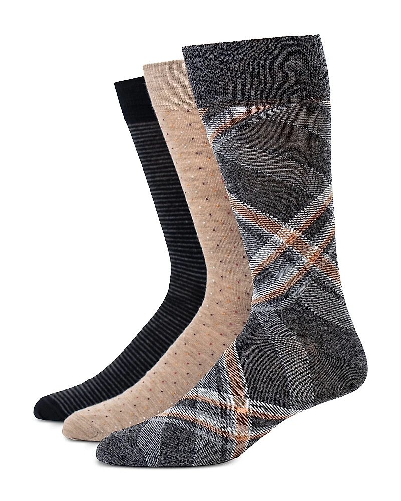 The Men's Store at Bloomingdale's Wool Crew Socks, Pack of 3