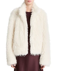 Vince Shaggy Faux Fur Jacket