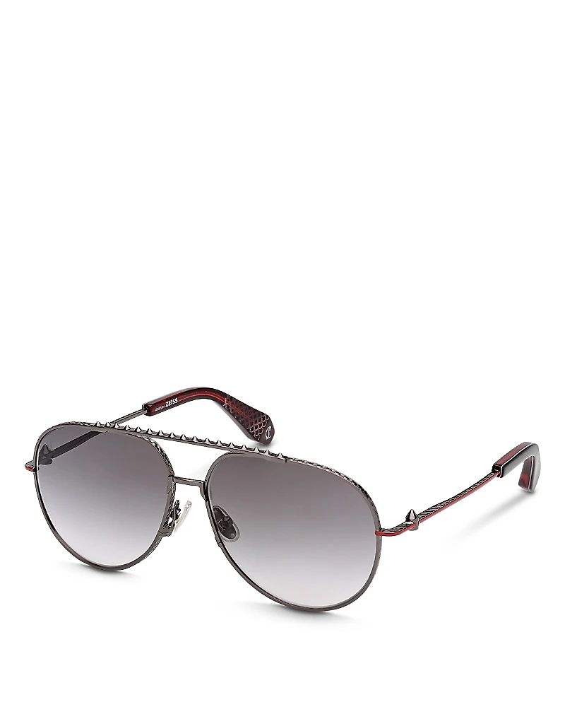 Christian Louboutin Pilot Sunglasses, 61mm