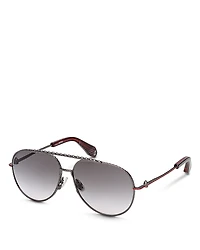 Christian Louboutin Pilot Sunglasses, 61mm