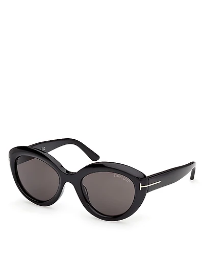 Tom Ford Stacy Cat Eye Sunglasses, 53mm