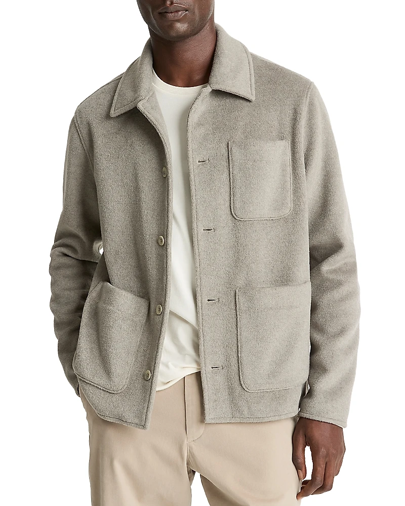 Vince Double Knit Chore Jacket