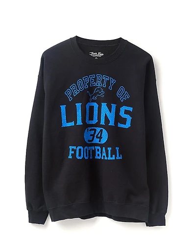 Junk Food Clothing Unisex Nfl Detroit Lions Property Flea Market Crew Fleece