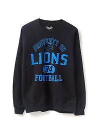Junk Food Clothing Unisex Nfl Detroit Lions Property Flea Market Crew Fleece
