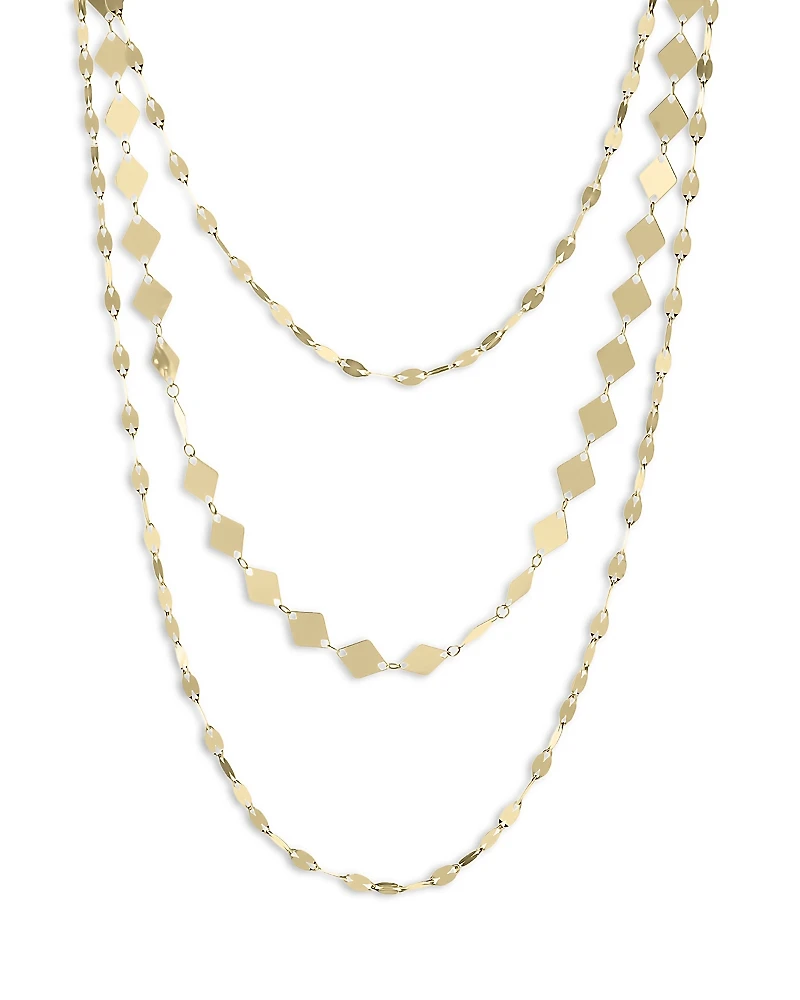 Lana Jewelry Triple Strand Kite Remix Necklace